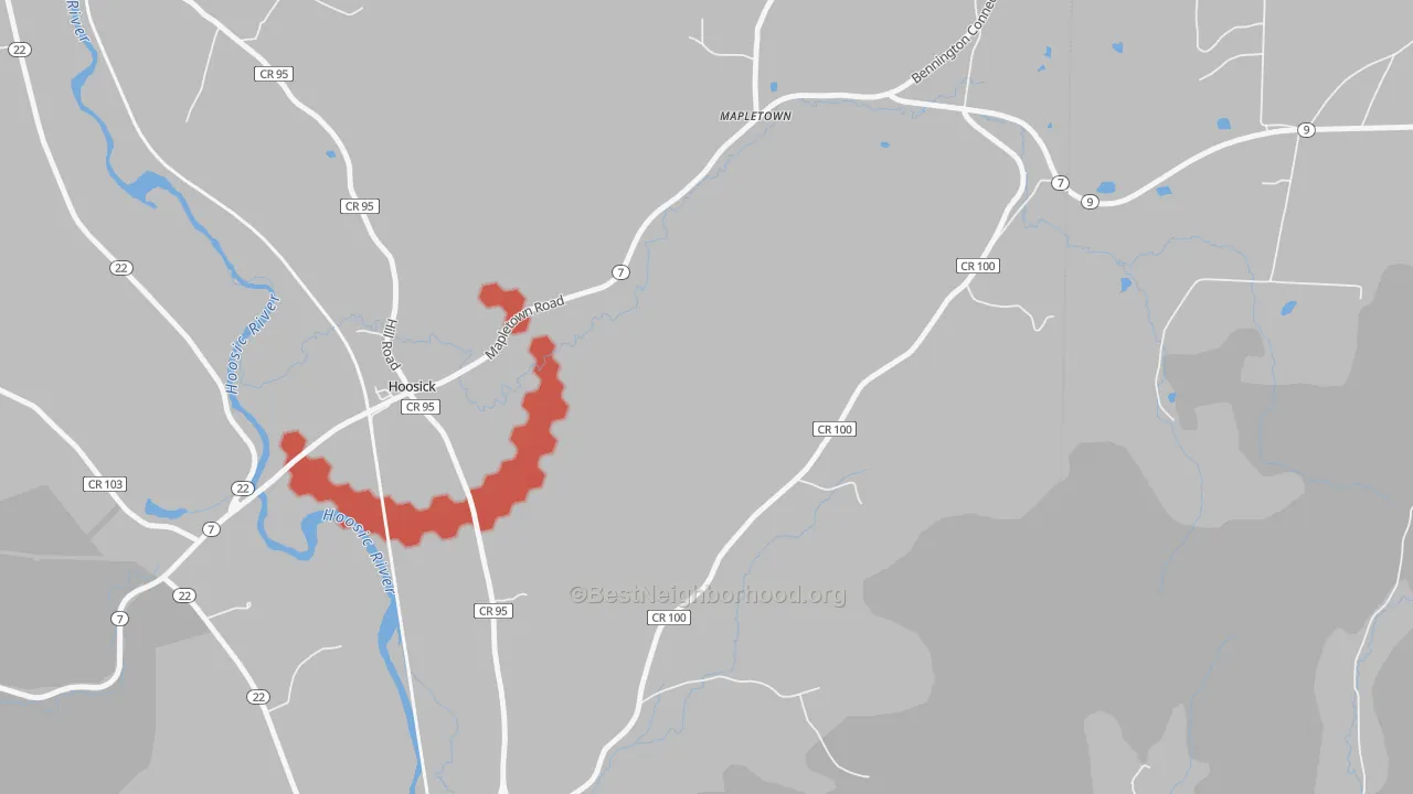Transit Grade map of 12089, NY