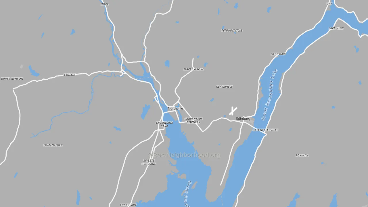 Transit Grade map of 12134, NY