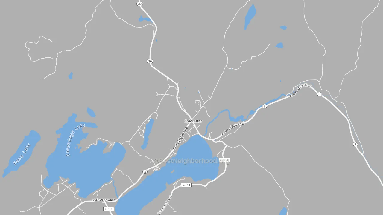 Transit Grade map of 12164, NY