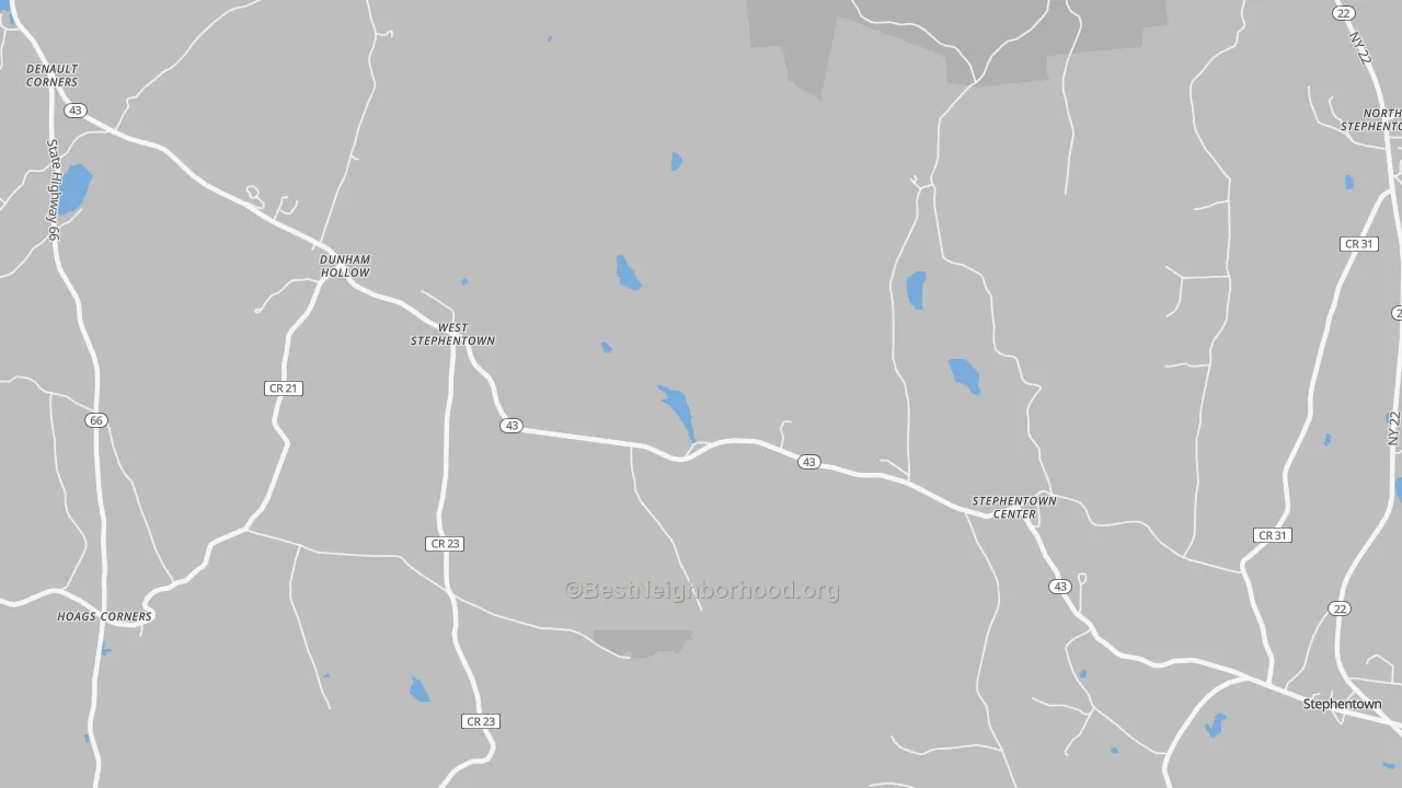 Transit Grade map of 12169, NY