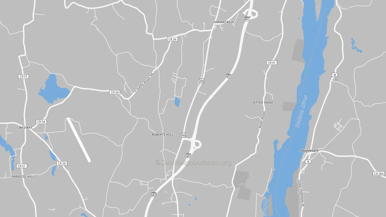 Transit Grade map of 12192, NY