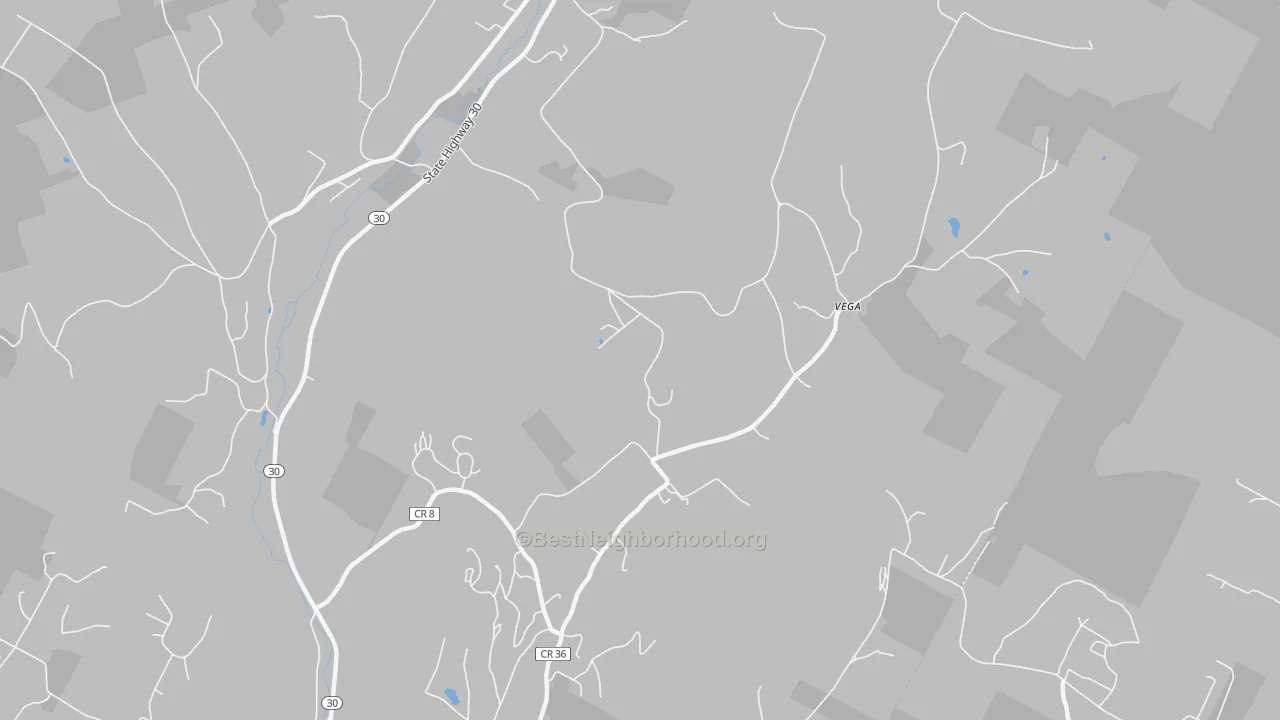 Transit Grade map of 12421, NY