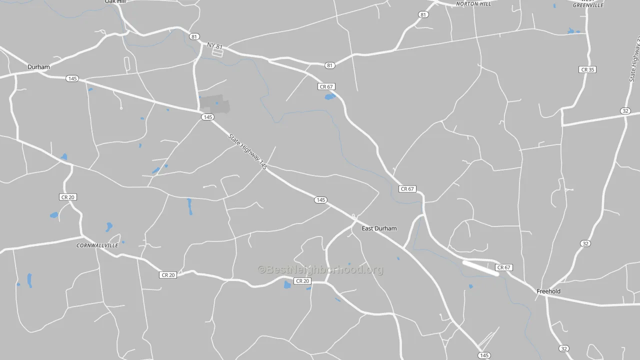 Transit Grade map of 12423, NY