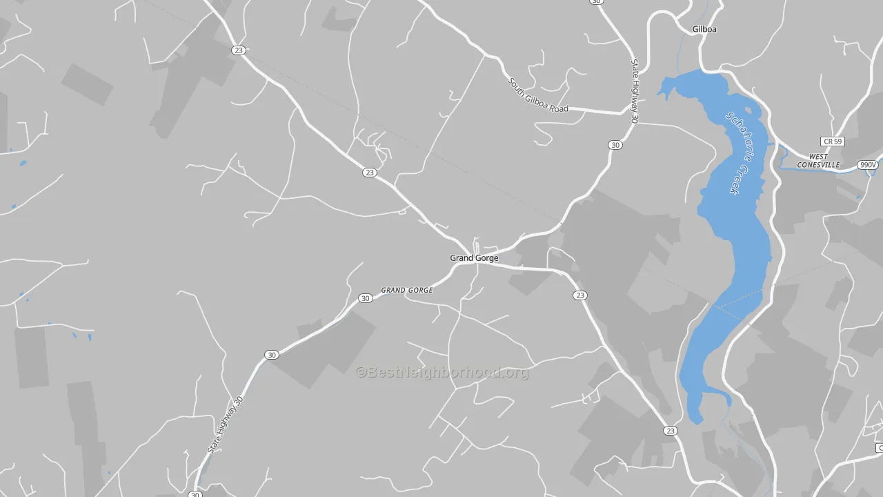 Transit Grade map of 12434, NY