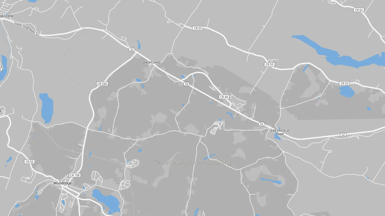 Transit Grade map of 12435, NY
