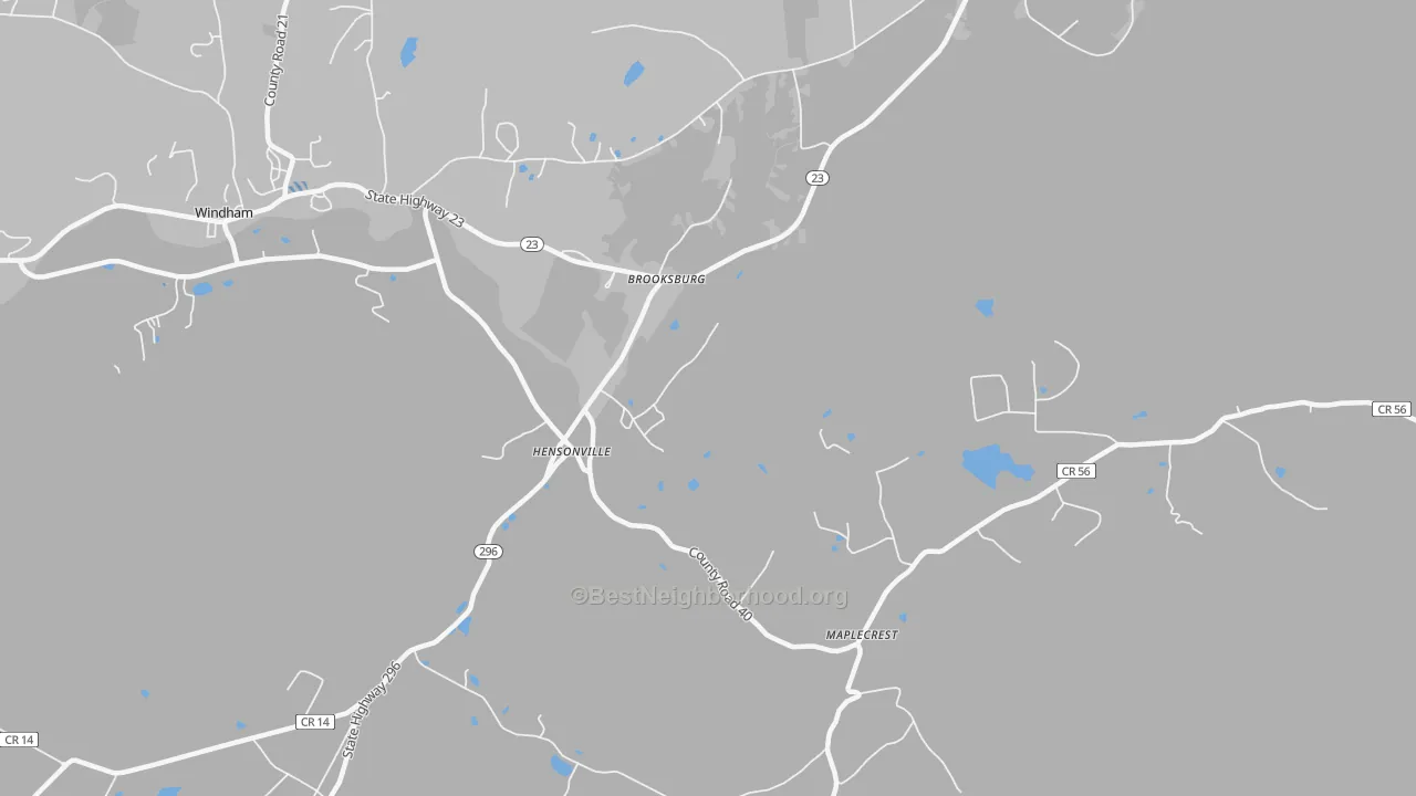 Transit Grade map of 12439, NY