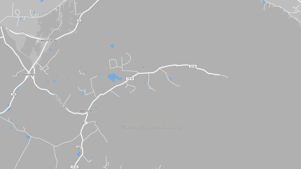 Transit Grade map of 12454, NY