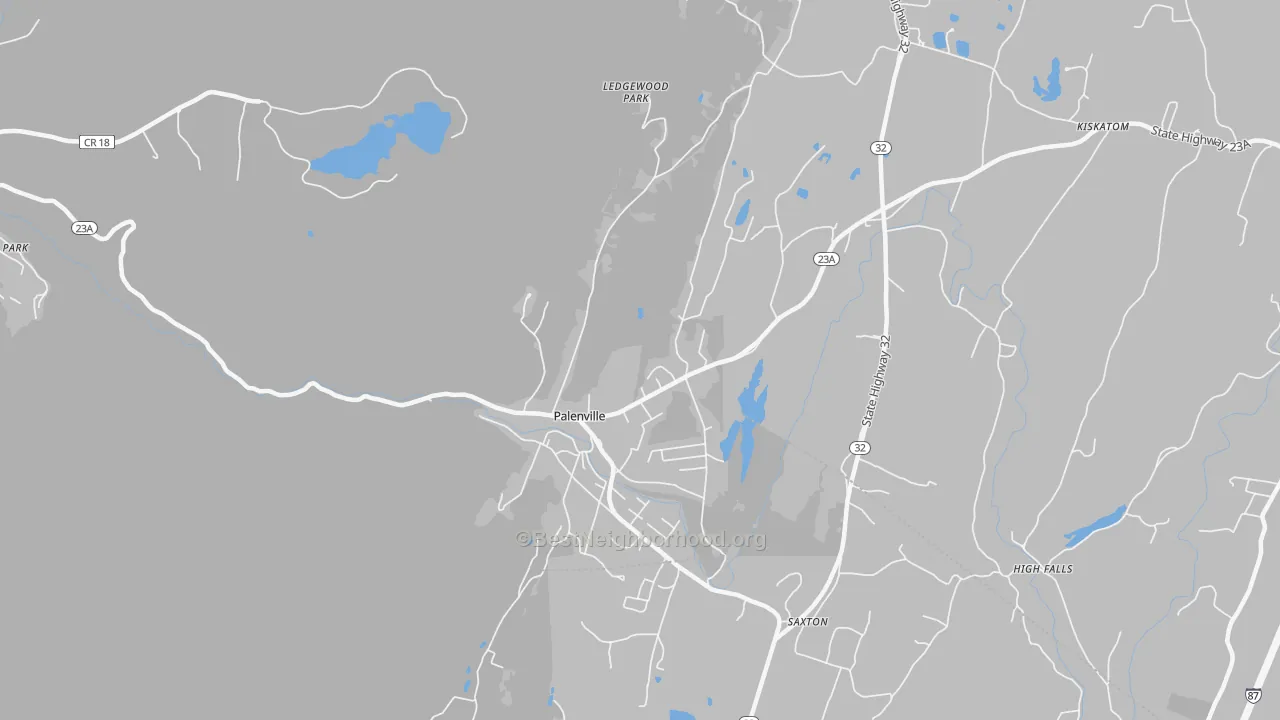 Transit Grade map of 12463, NY
