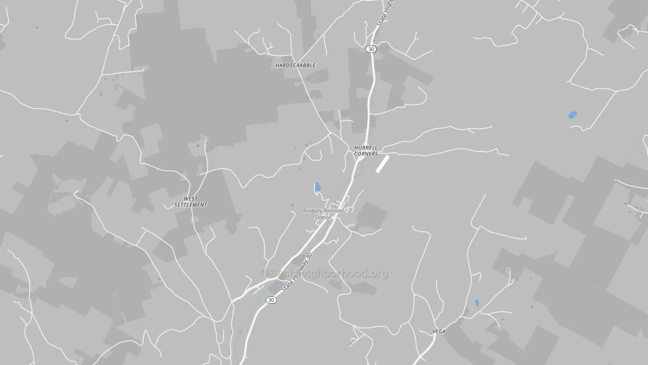 Transit Grade map of 12474, NY