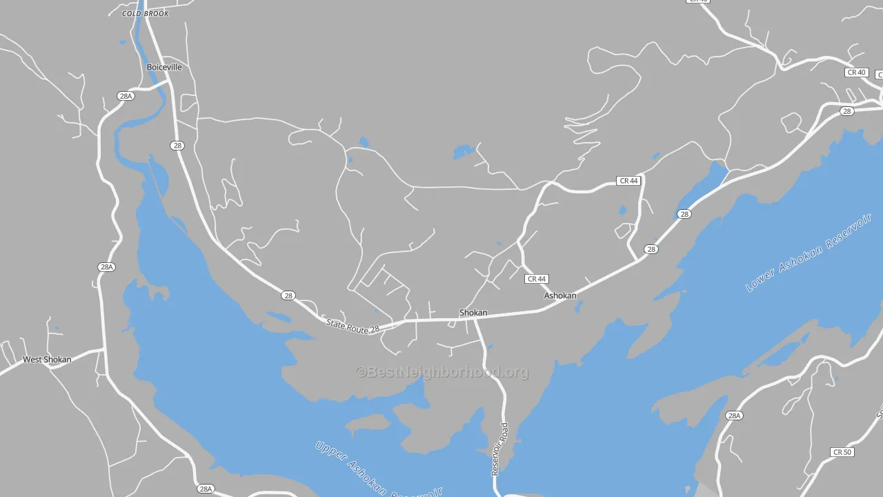Transit Grade map of 12481, NY