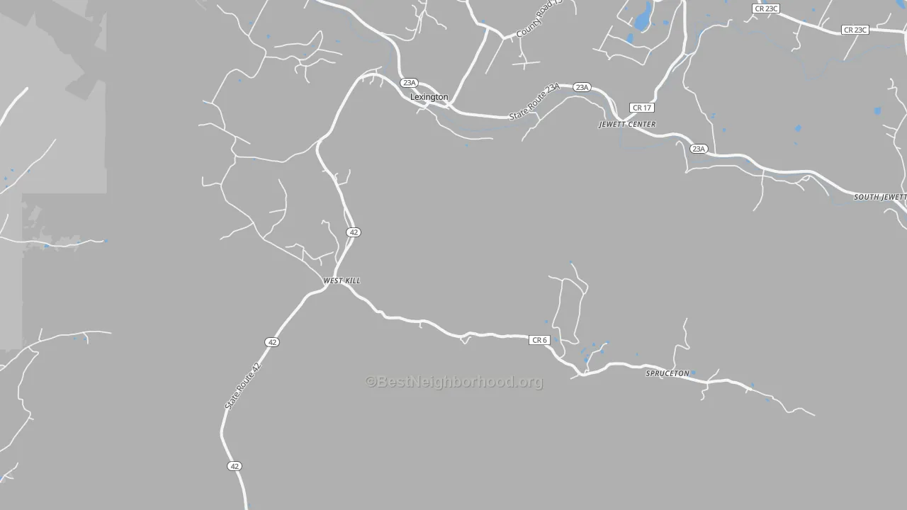 Transit Grade map of 12492, NY