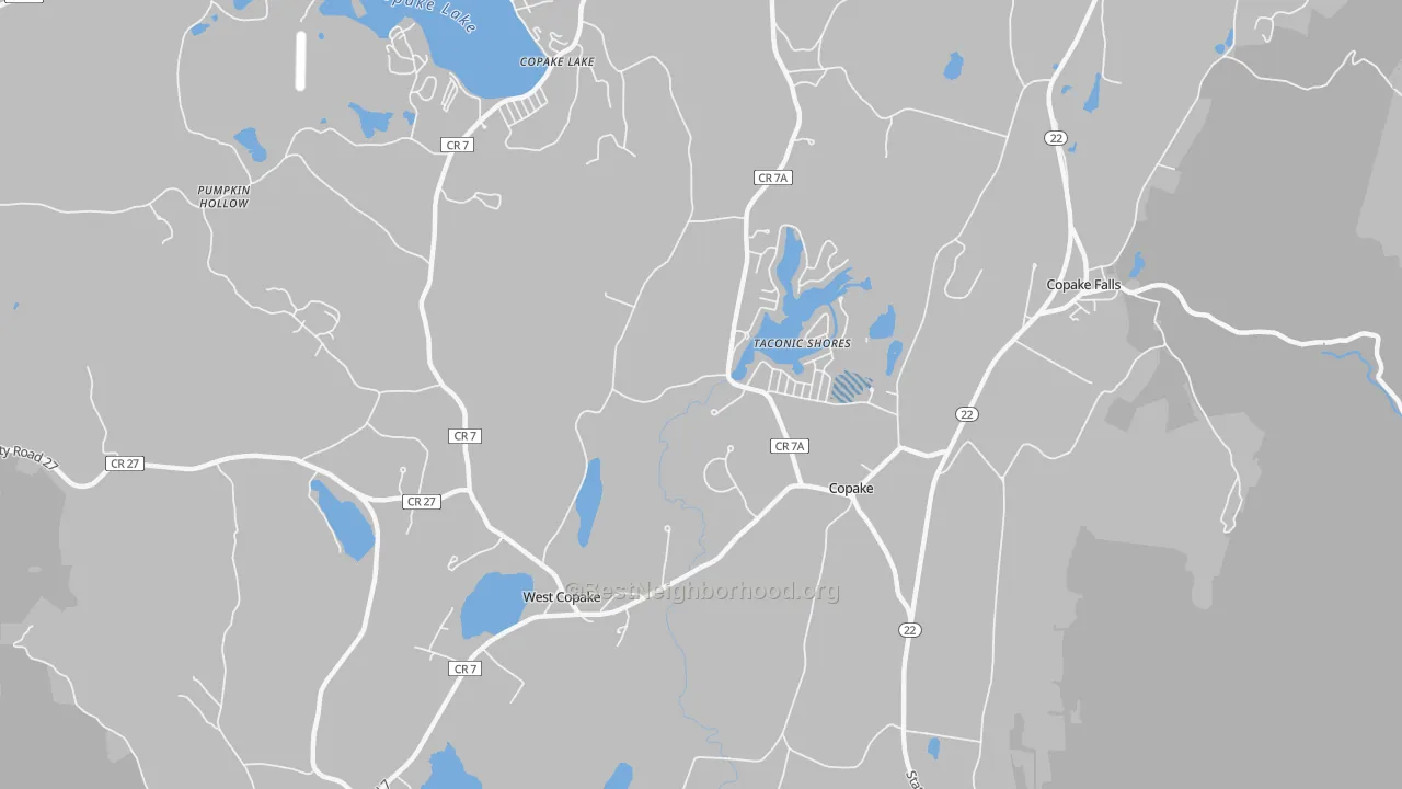 Transit Grade map of 12516, NY