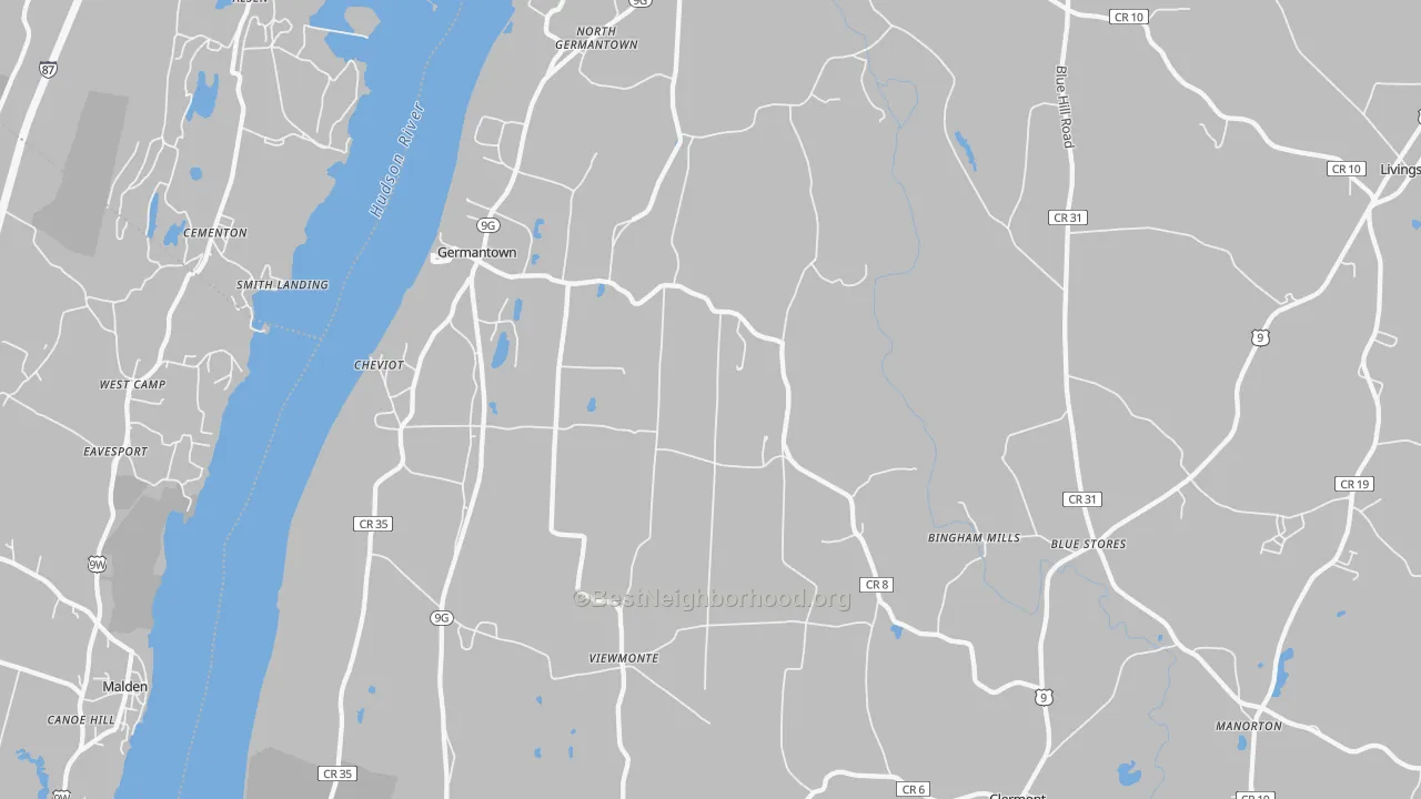 Transit Grade map of 12526, NY