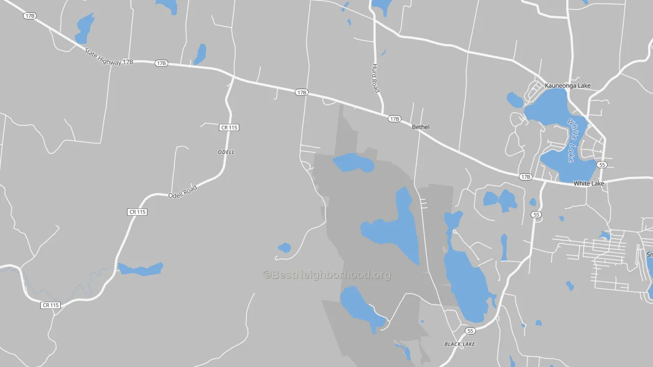 Transit Grade map of 12720, NY