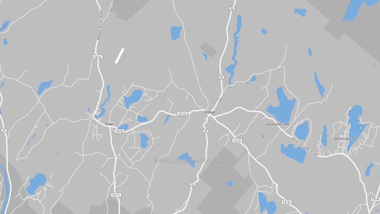Transit Grade map of 12732, NY