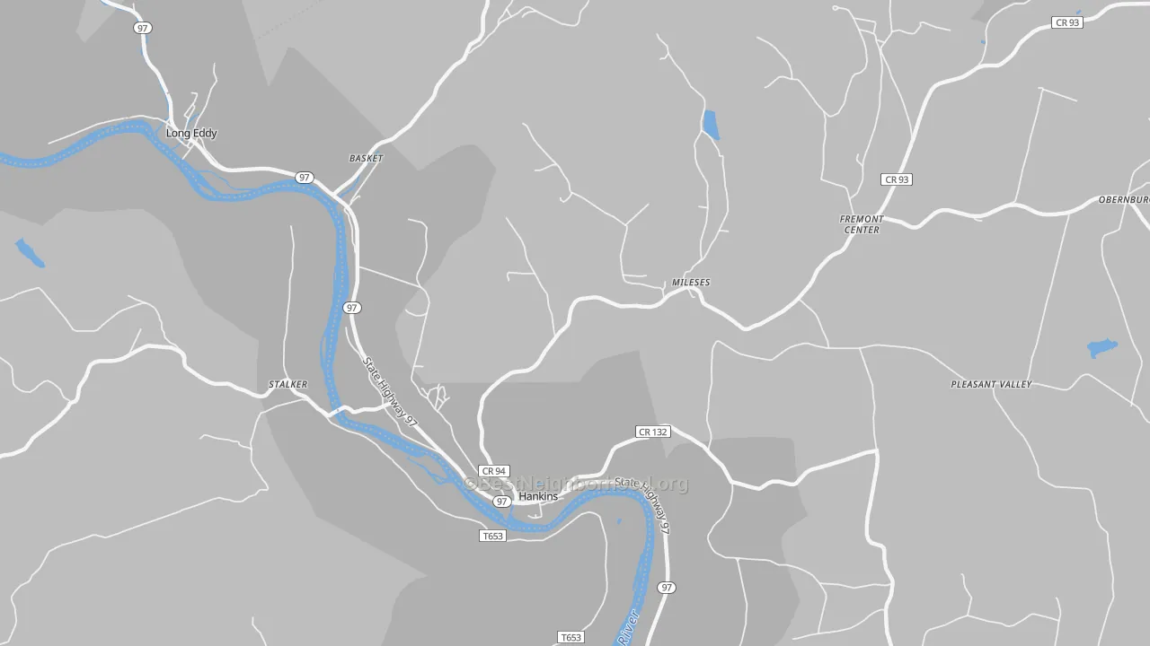 Transit Grade map of 12741, NY