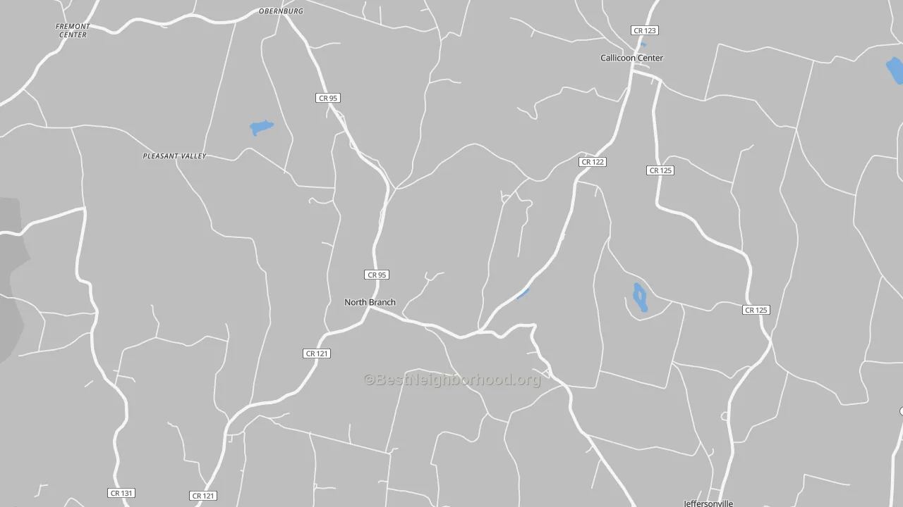 Transit Grade map of 12766, NY