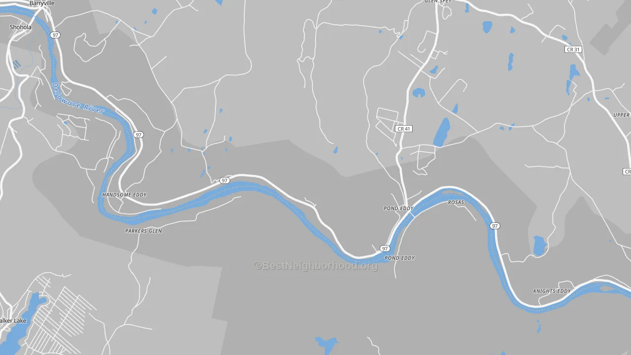 Transit Grade map of 12770, NY