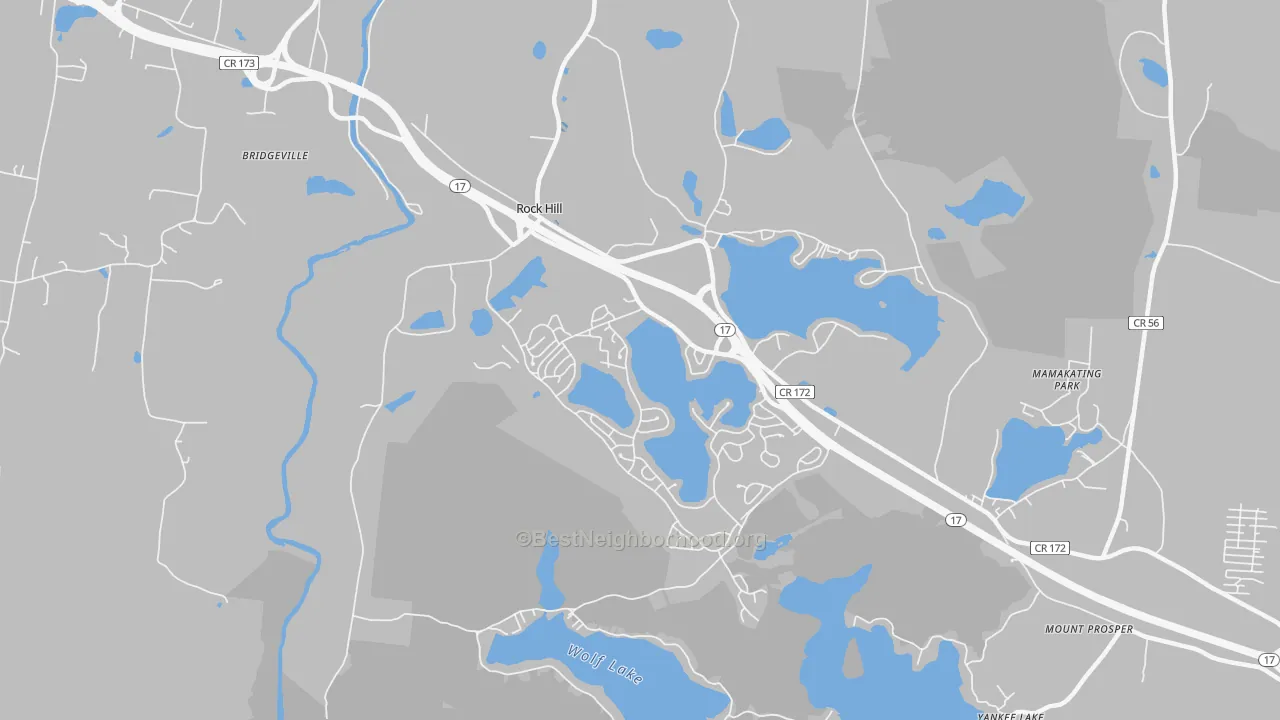 Transit Grade map of 12775, NY