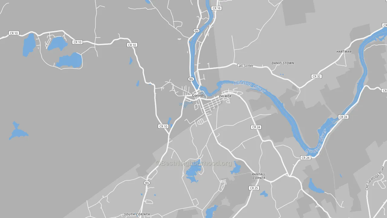 Transit Grade map of 12822, NY