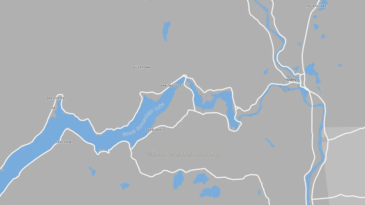 Transit Grade map of 12835, NY
