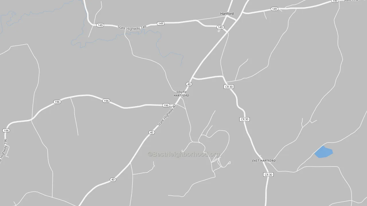 Transit Grade map of 12838, NY