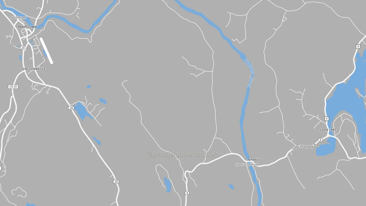 Transit Grade map of 12862, NY
