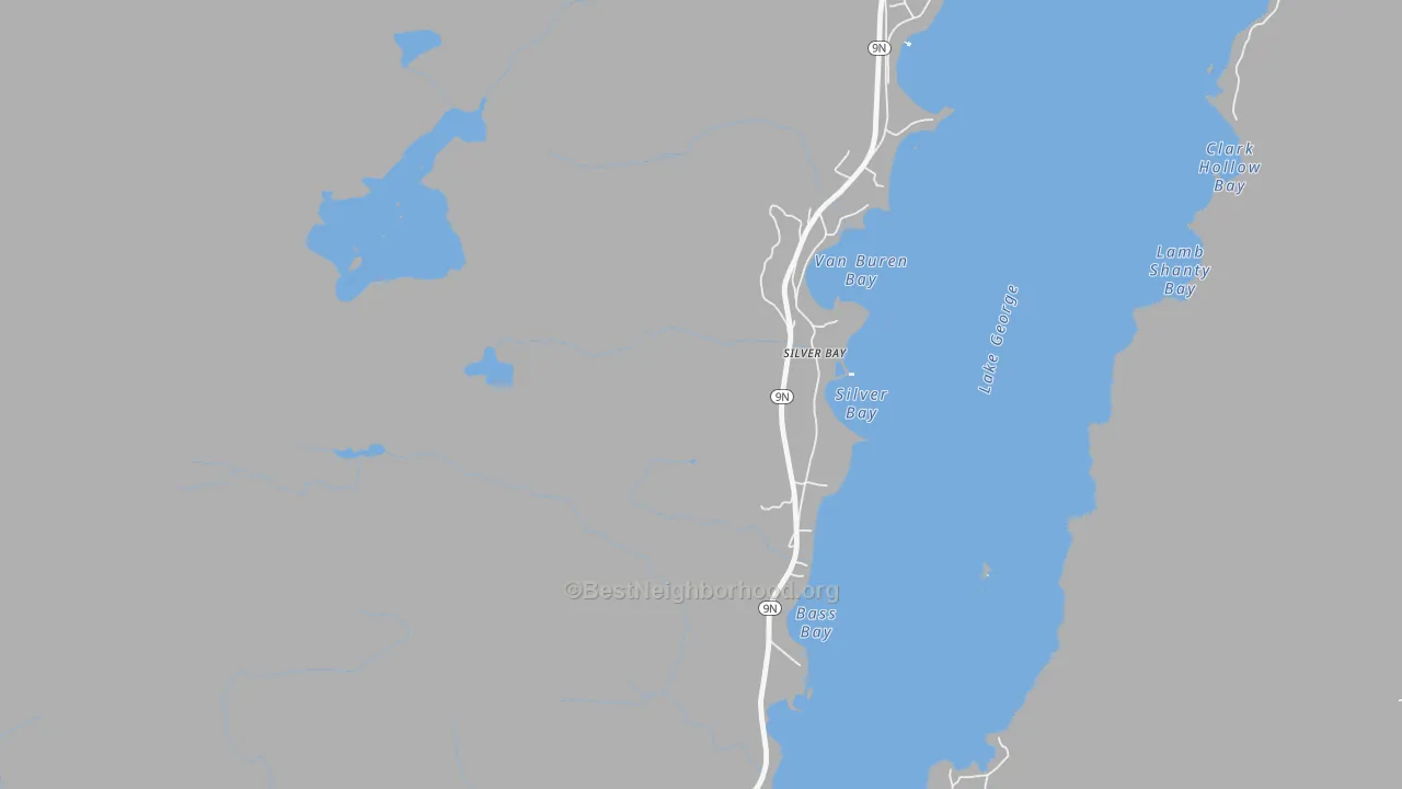 Transit Grade map of 12874, NY