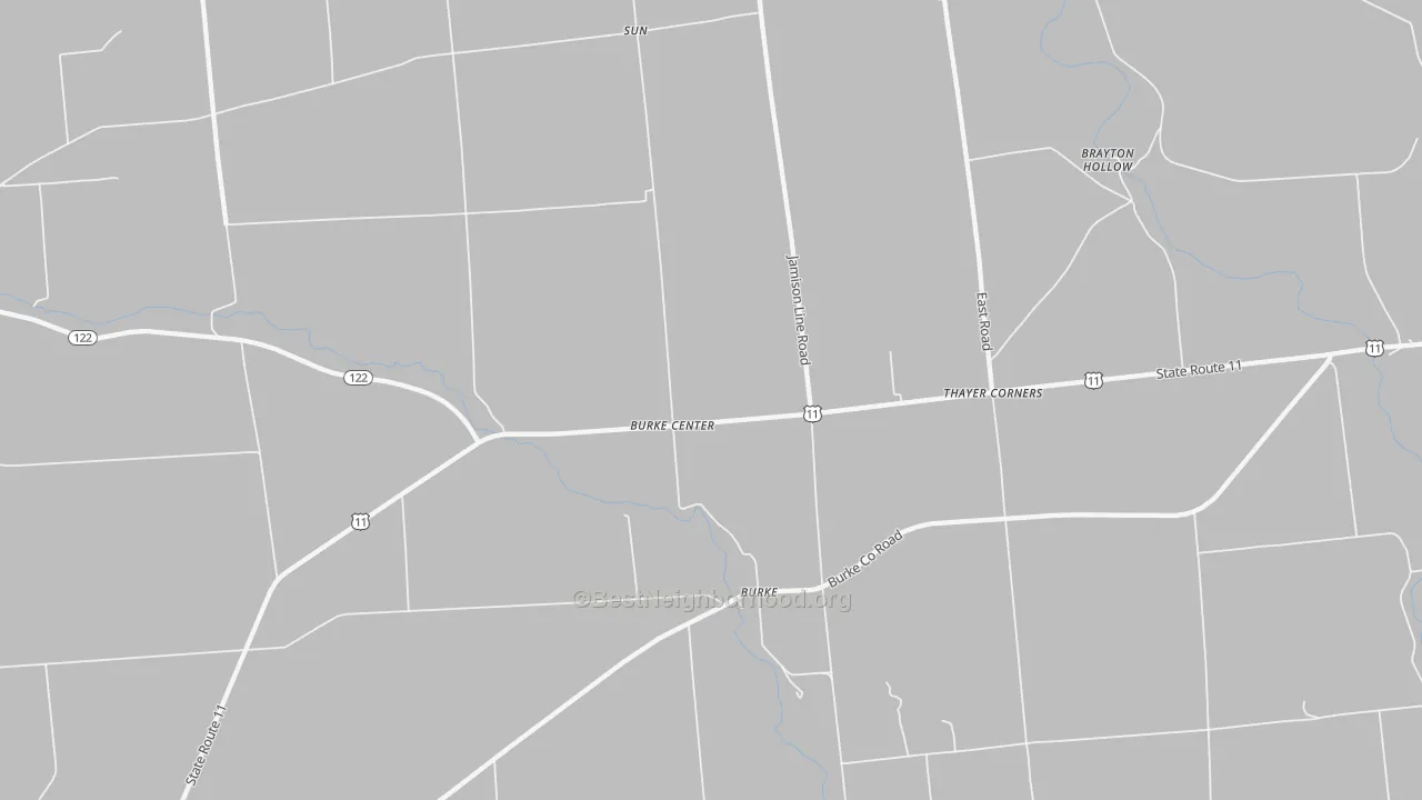 Transit Grade map of 12917, NY