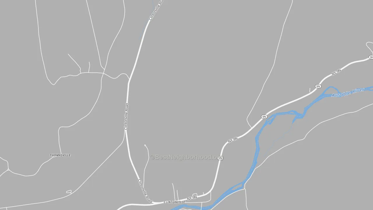 Transit Grade map of 12924, NY
