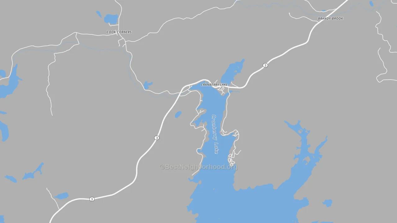 Transit Grade map of 12927, NY
