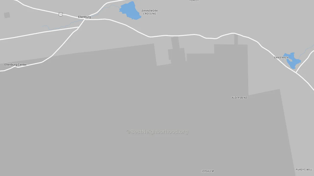 Transit Grade map of 12935, NY