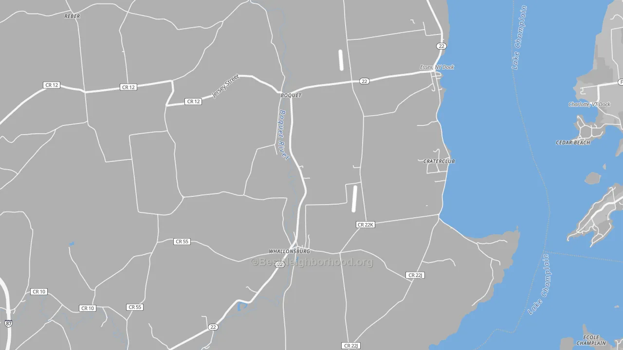 Transit Grade map of 12936, NY