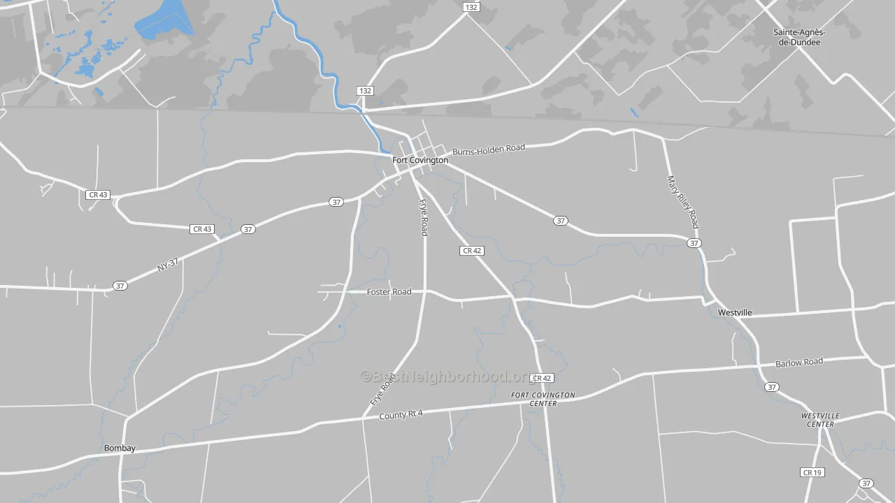 Transit Grade map of 12937, NY