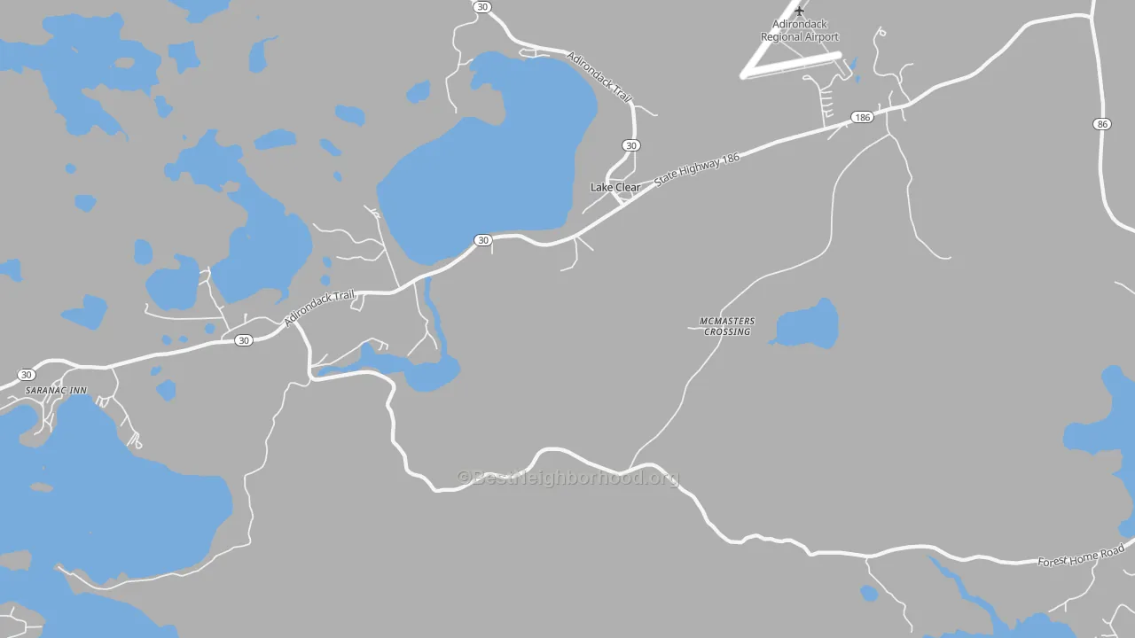 Transit Grade map of 12945, NY