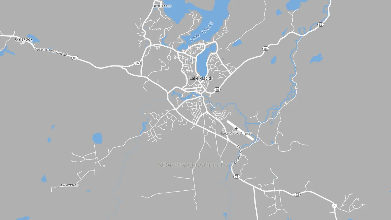 Transit Grade map of 12946, NY
