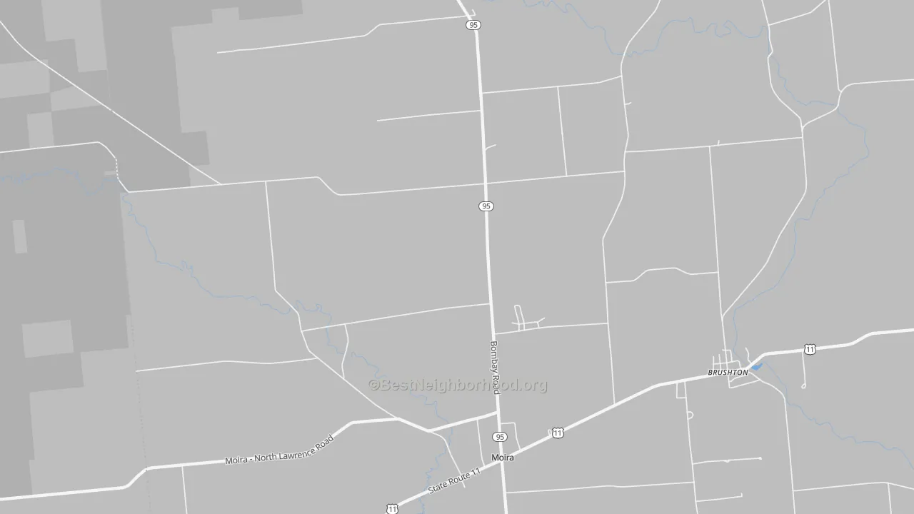Transit Grade map of 12957, NY