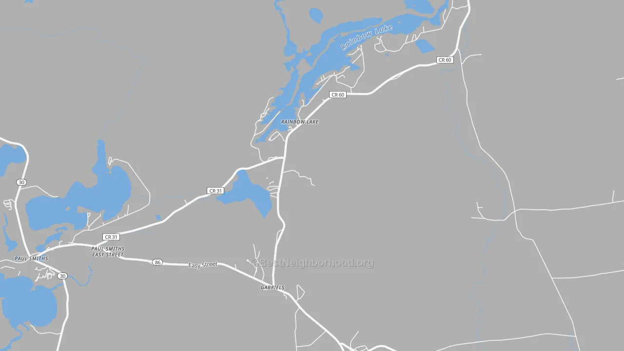 Transit Grade map of 12976, NY