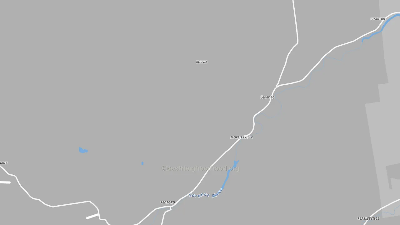 Transit Grade map of 12981, NY