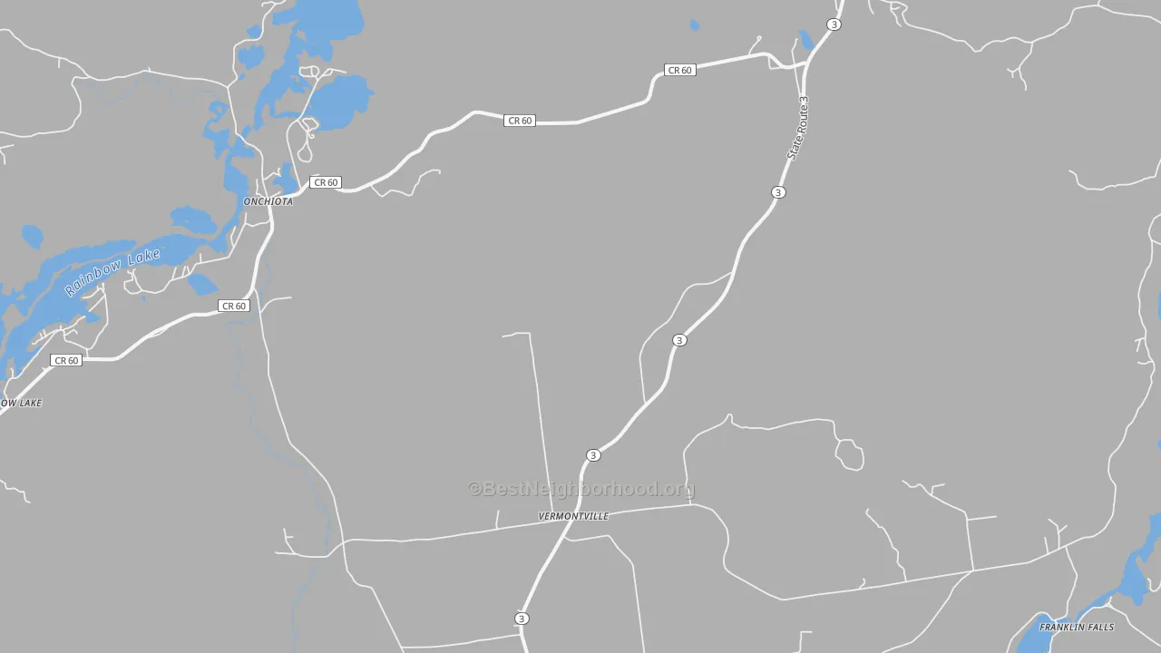 Transit Grade map of 12989, NY