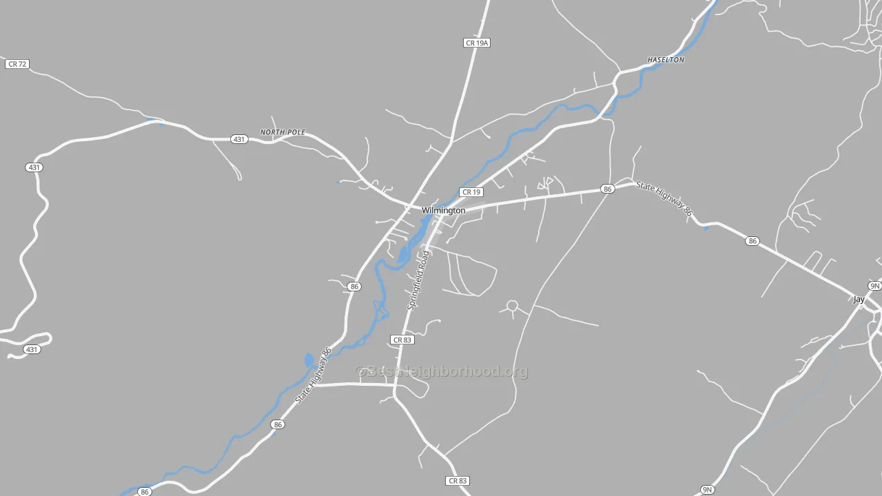 Transit Grade map of 12997, NY