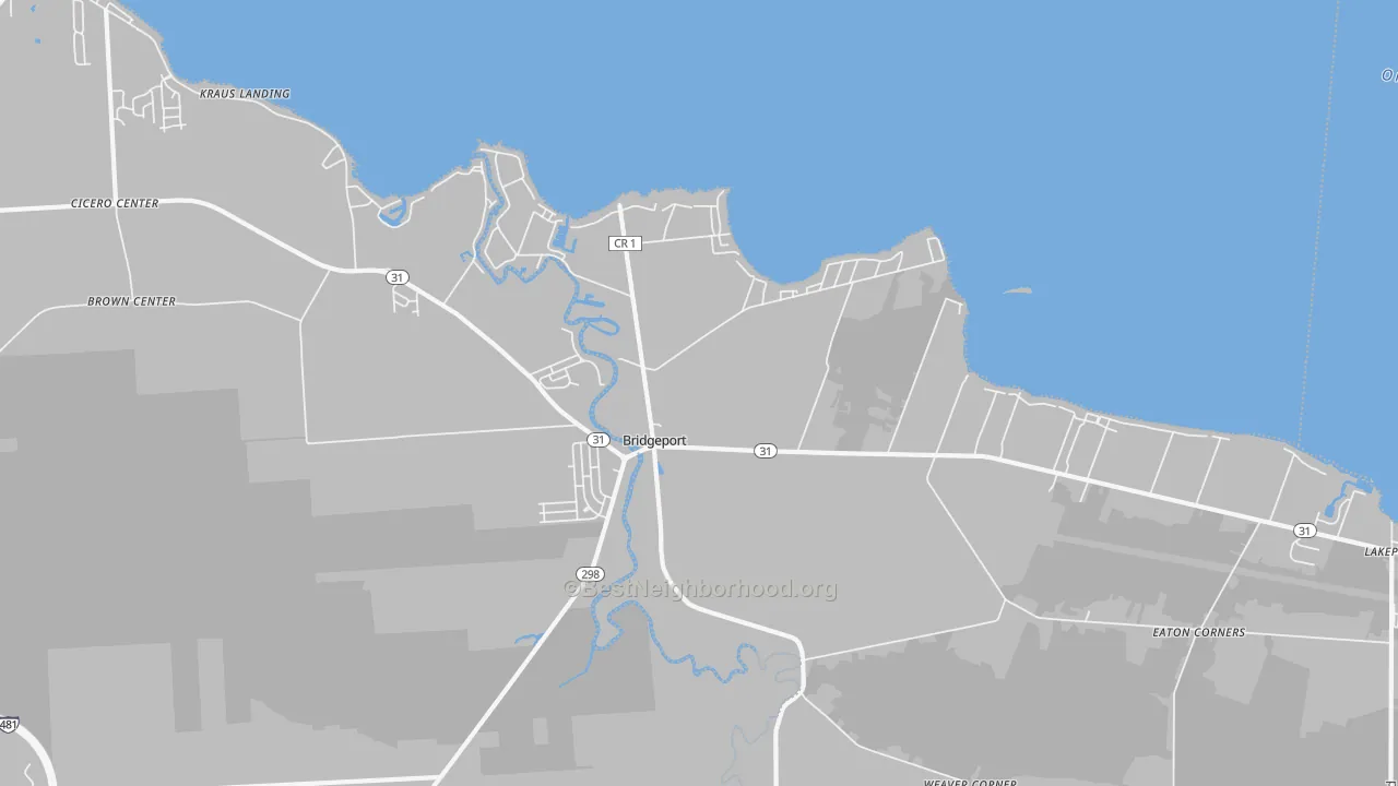 Transit Grade map of 13030, NY