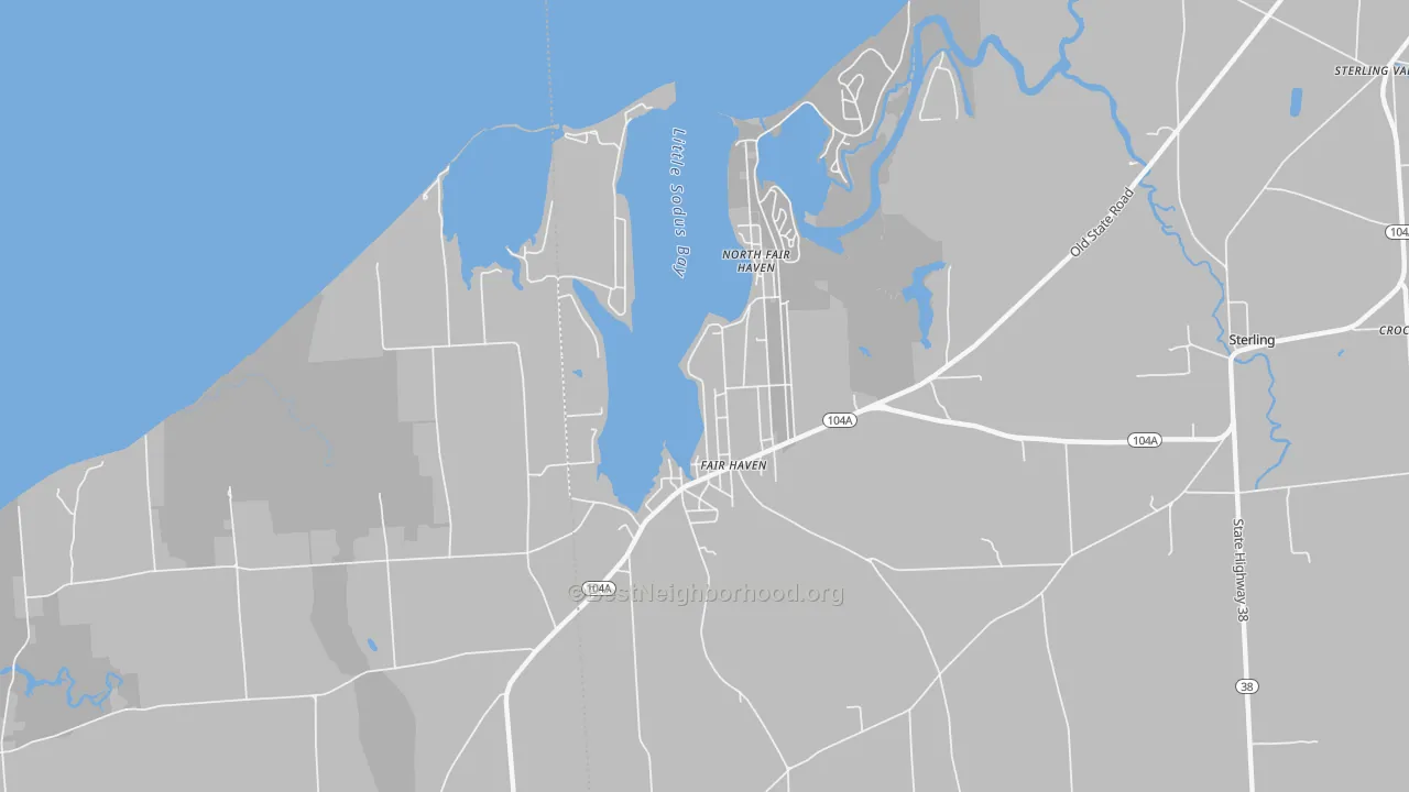 Transit Grade map of 13064, NY
