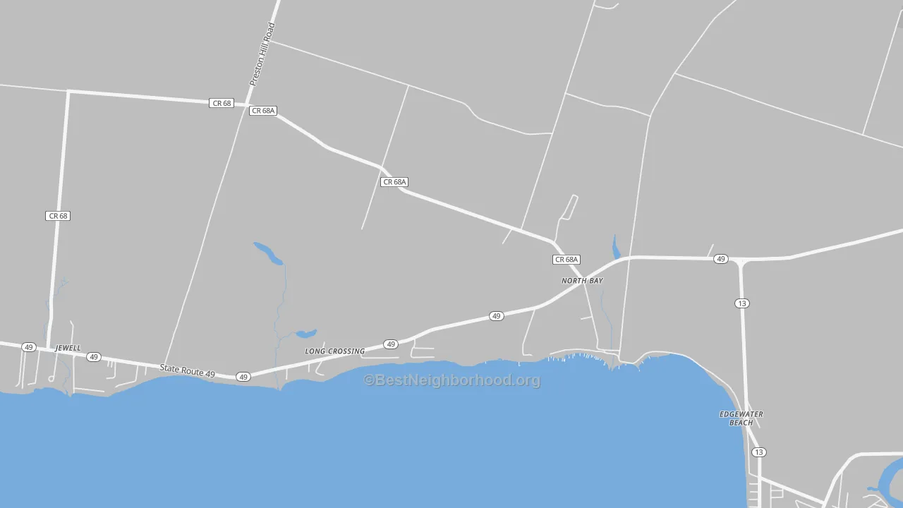 Transit Grade map of 13123, NY