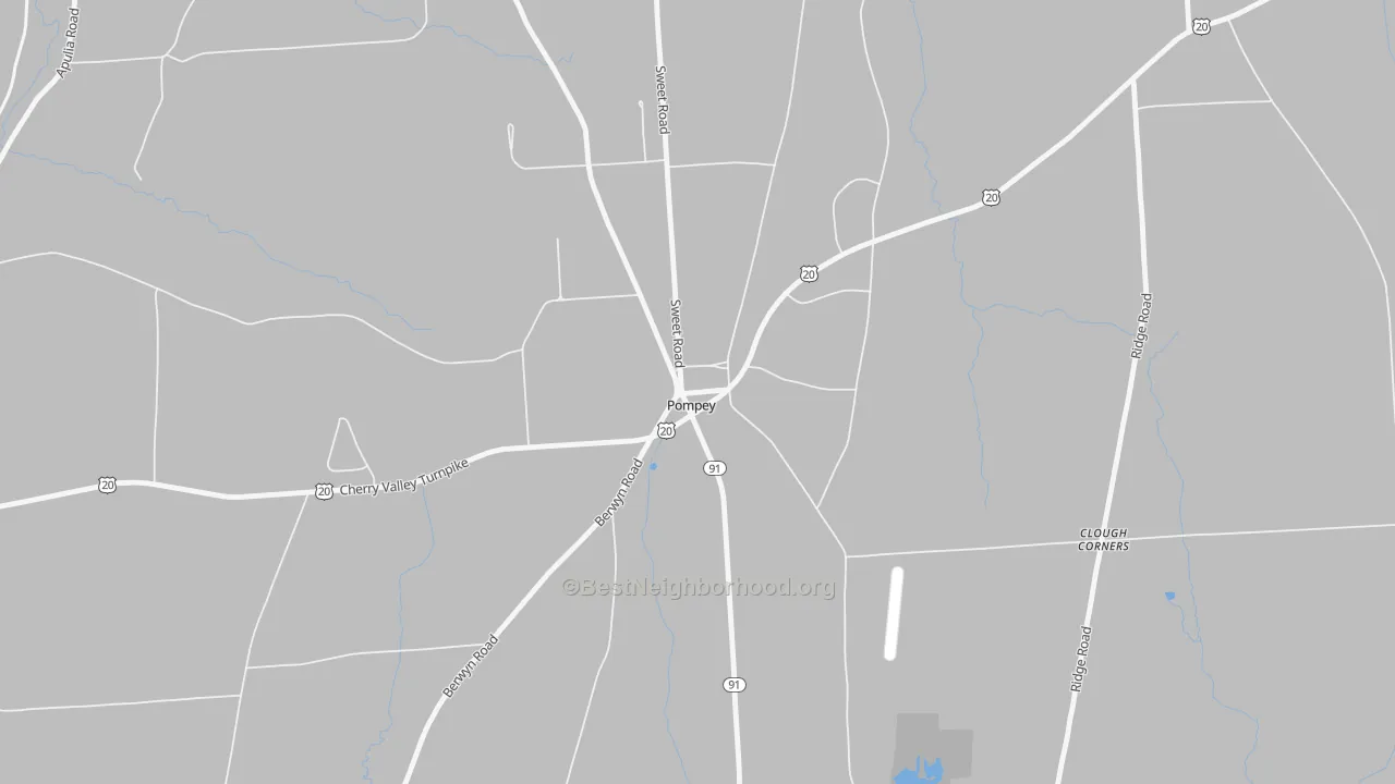 Transit Grade map of 13138, NY