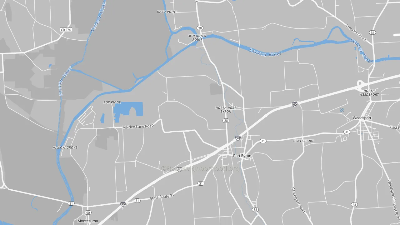 Transit Grade map of 13140, NY