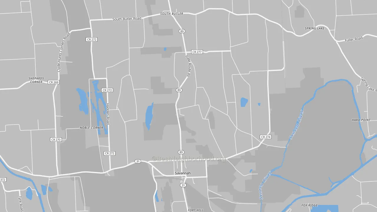 Transit Grade map of 13146, NY