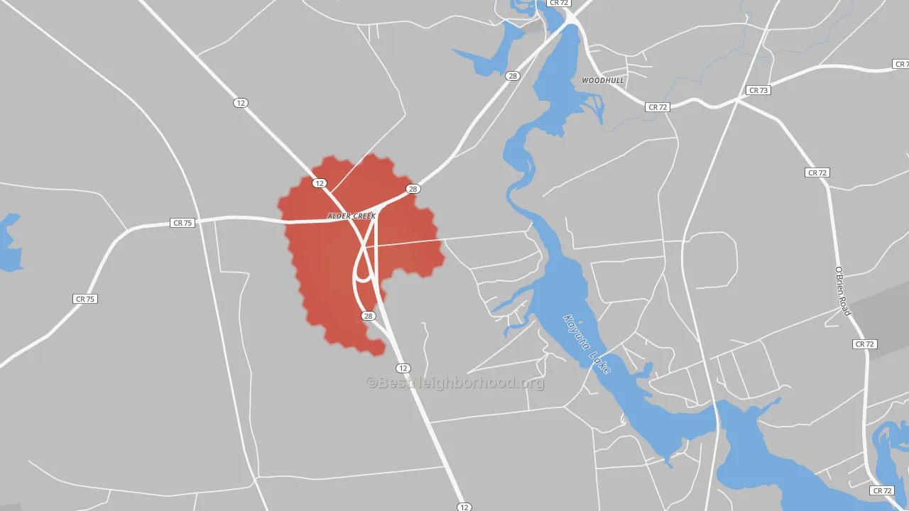 Transit Grade map of 13301, NY