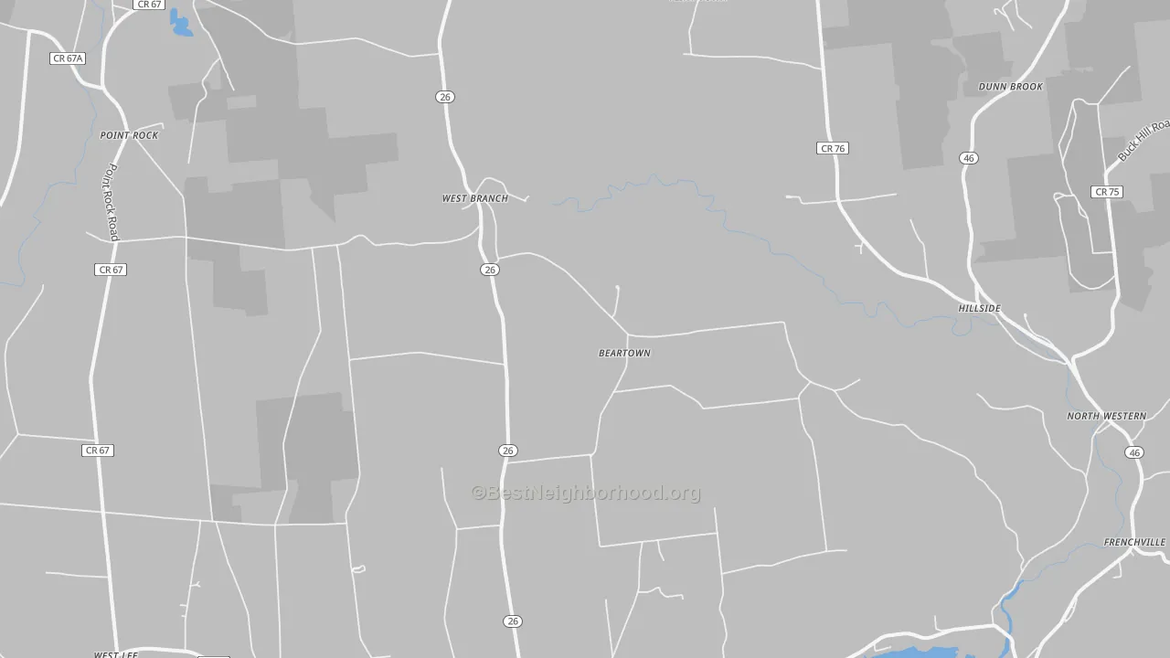 Transit Grade map of 13303, NY