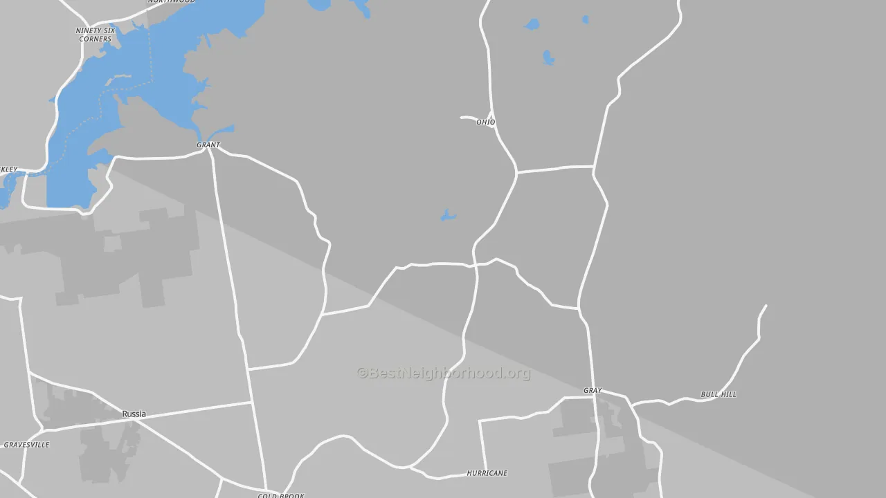Transit Grade map of 13324, NY
